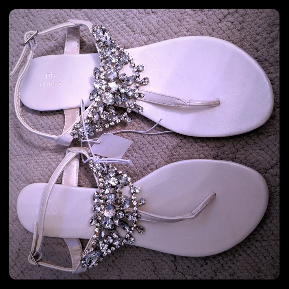 David's bridal sandals
